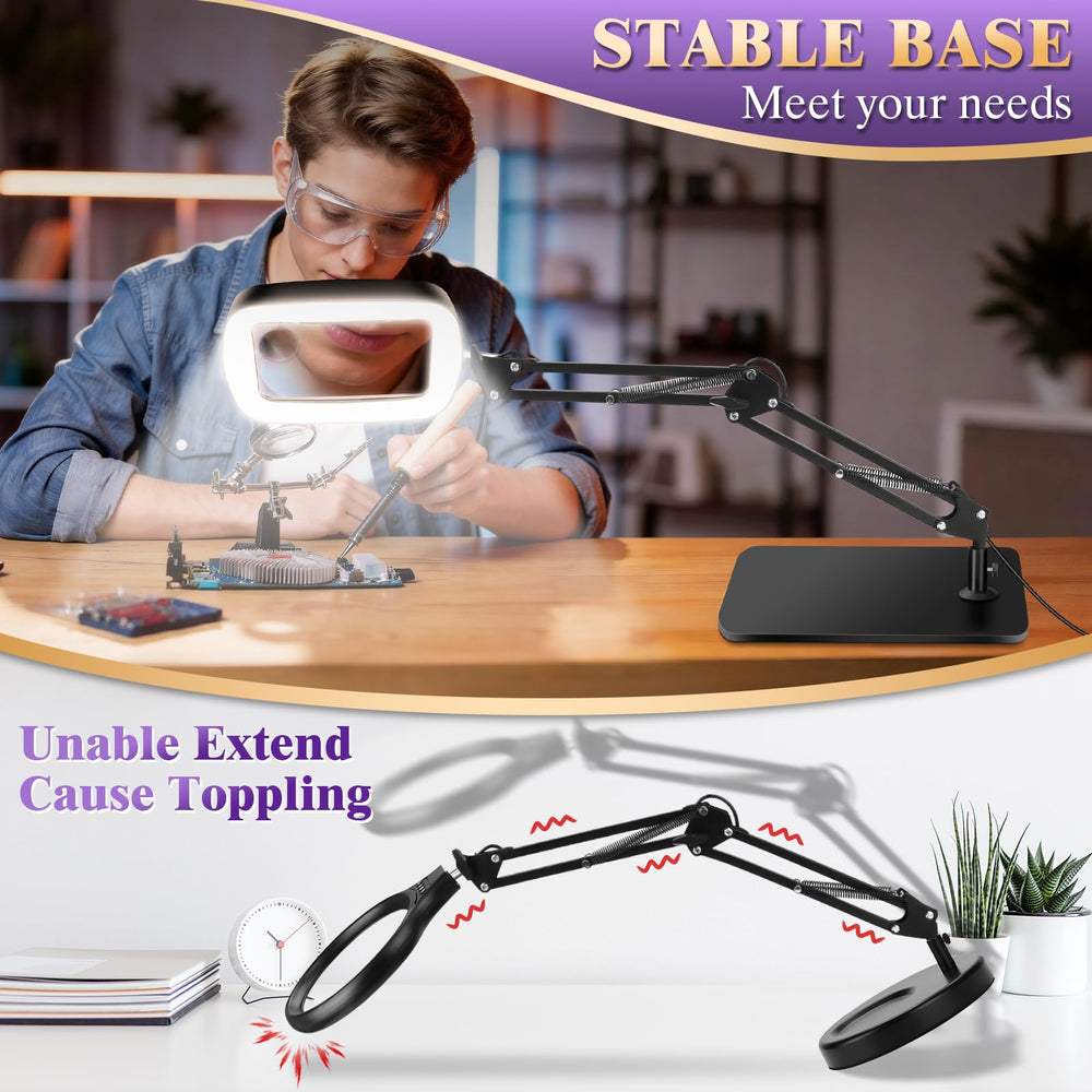 HQGZQL cabezal LED con control multifunción para ajuste rápido