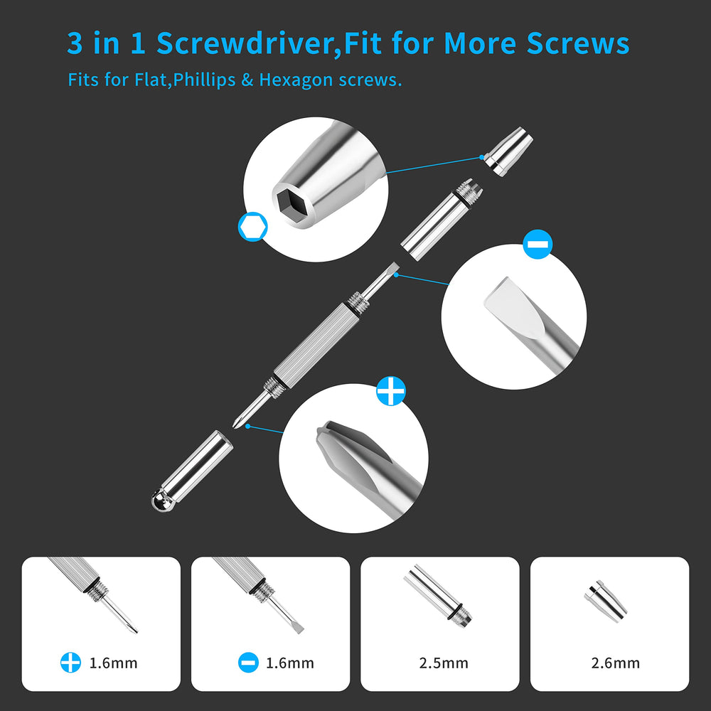 HQVOIC punta de destornillador magnética en primer plano, precisión segura