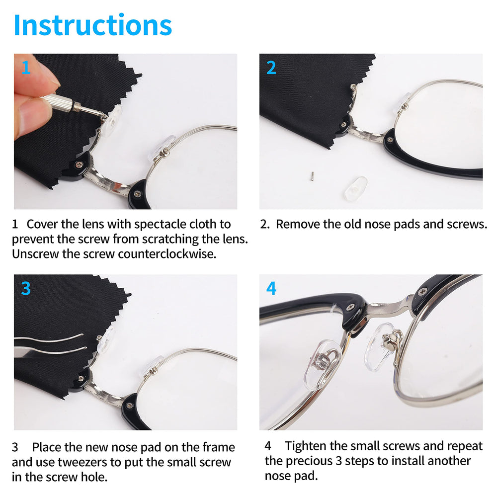 HQVOIC reparación de gafas de sol con el kit, arreglos rápidos