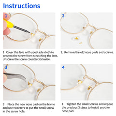 HQVOIC reparación de gafas en mano para arreglo rápido y fácil