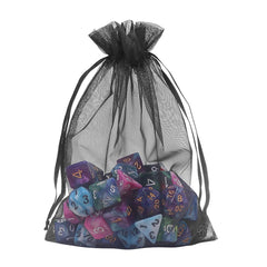 HRX Package textura de la organza enfocada para apreciar acabado refinado
