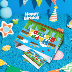 HSKMAKE escenario de fiesta con la bolsa como decoración central
