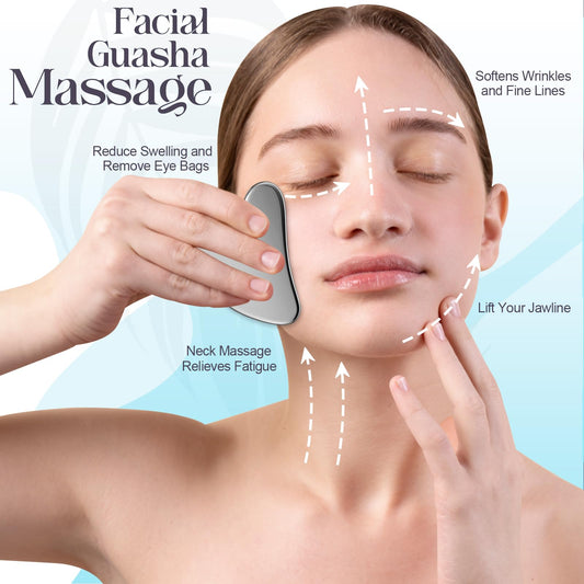 HTHLNG raspador en forma de corazón primer plano, detalle para contorno facial