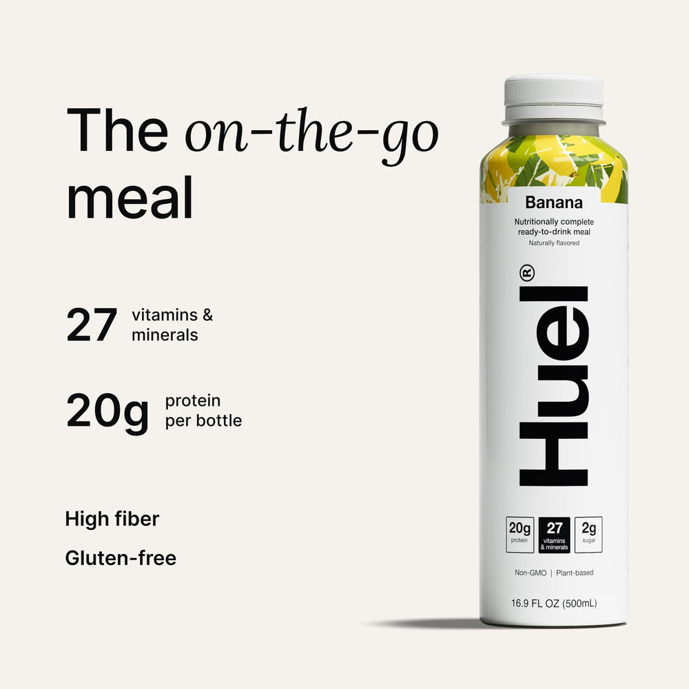 Huel enfoque en textura cremosa interior destacando consistencia saciante