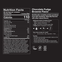 Huel ingredientes: cáñamo, faba y guisante, proteínas vegetales sostenibles
