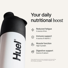 Huel batido de chocolate listo para beber aporta proteína rápida
