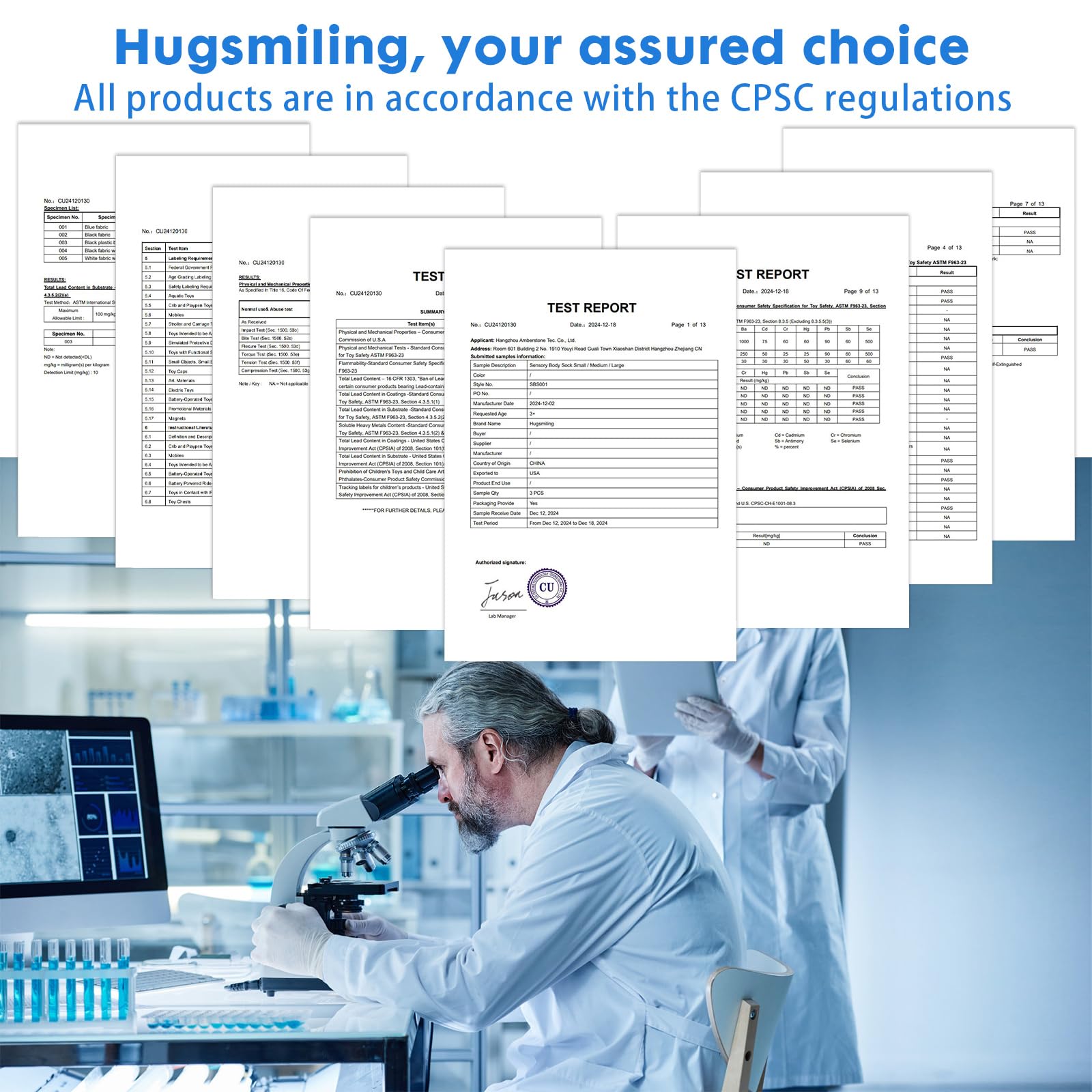 Hugsmiling comparación de talla para elegir la medida adecuada