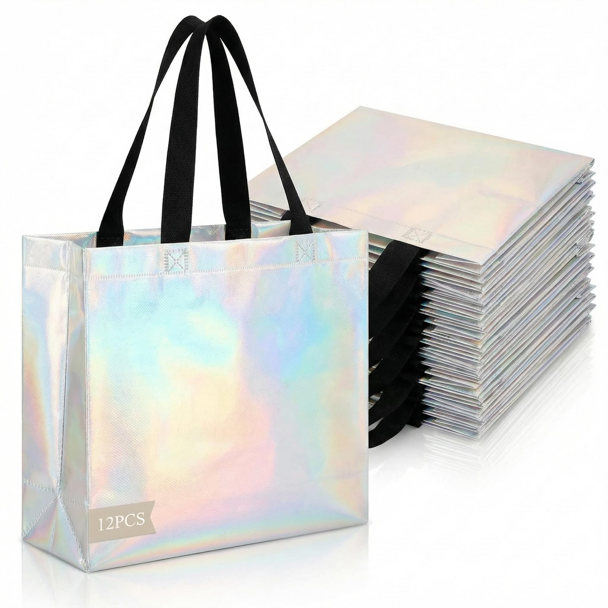 huichuan bolsa frontal holográfica mostrando diseño brillante y atractivo