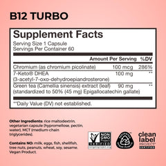 HUM B12 Turbo tabletas junto a alimentos para mostrar toma con comida