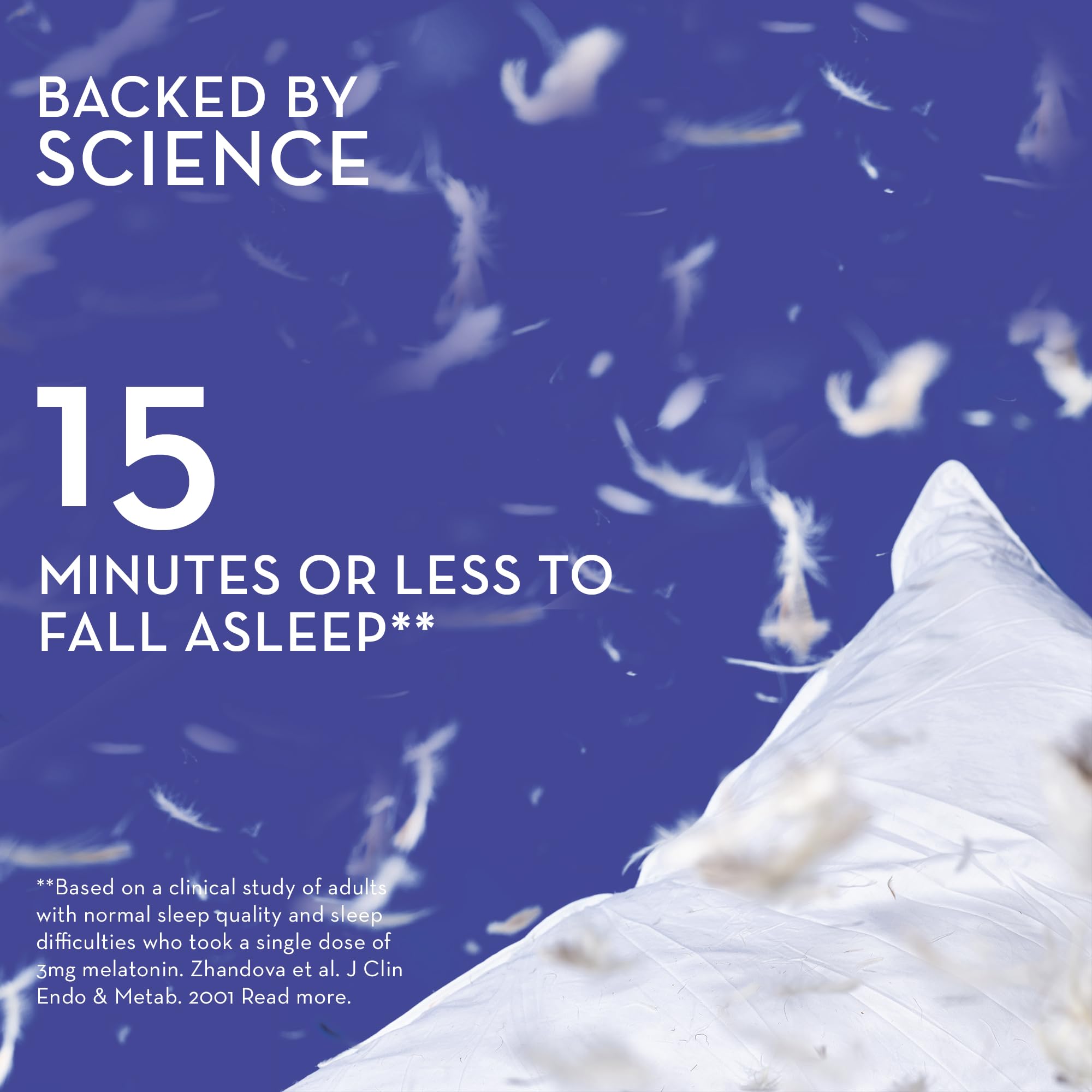 Hum Beauty zzZz: tableta de 3 mg para transición suave al sueño