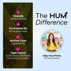 HUM Collagen Love junto a rutina facial para apoyar la piel