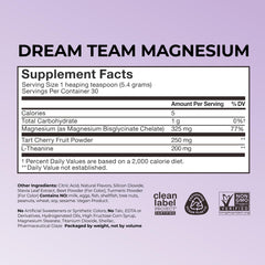 Hum Dream Team cucharada lista para mezclar en agua.