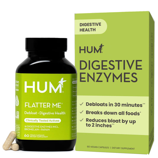 HUM envase frontal mostrando producto y beneficio digestivo