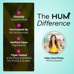HUM packaging Skin Squad sostenible, envase pensado para almacenamiento