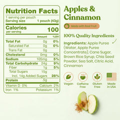 HÜMA CHIA ENERGY GEL detalle de textura del puré de manzana para digestión suave