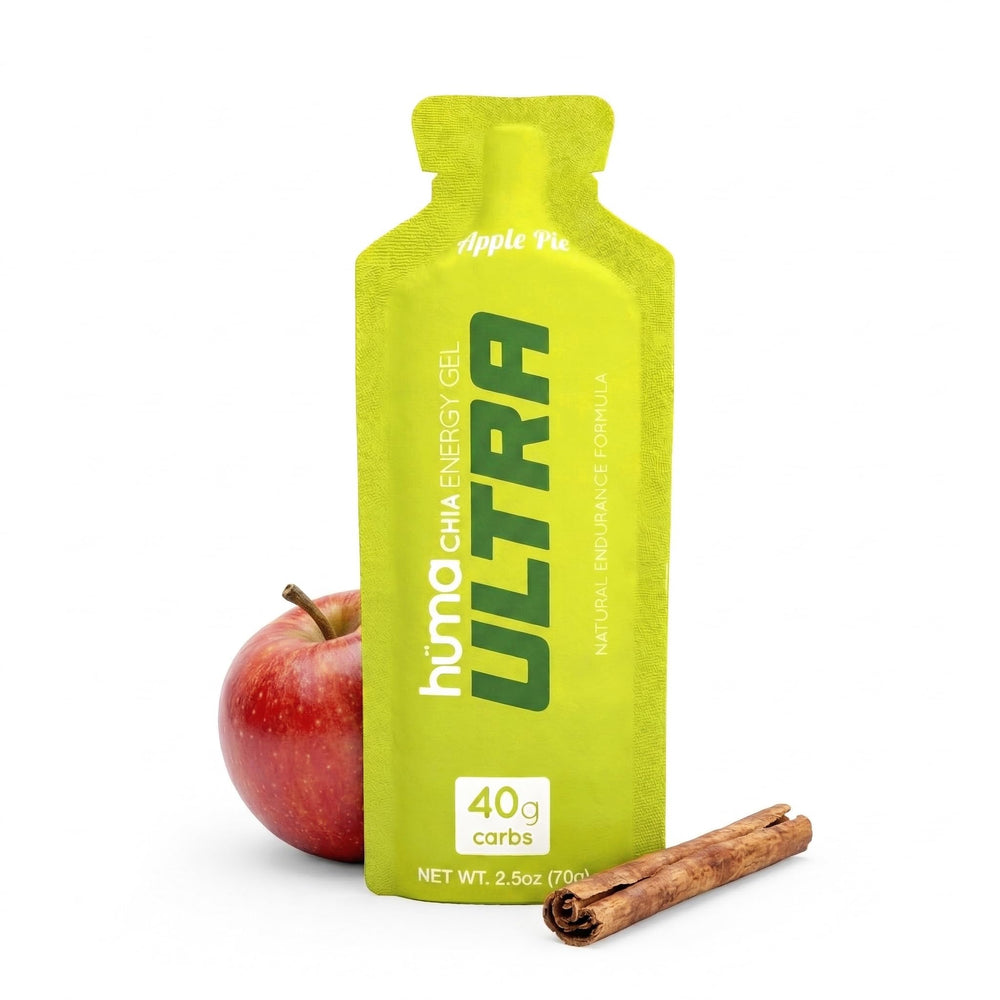 HÜMA CHIA ENERGY GEL frontal del producto, visión clara y lectura fácil