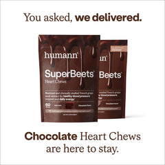 HumanN SuperBeets comparación de tamaño junto a monedas para referencia de escala