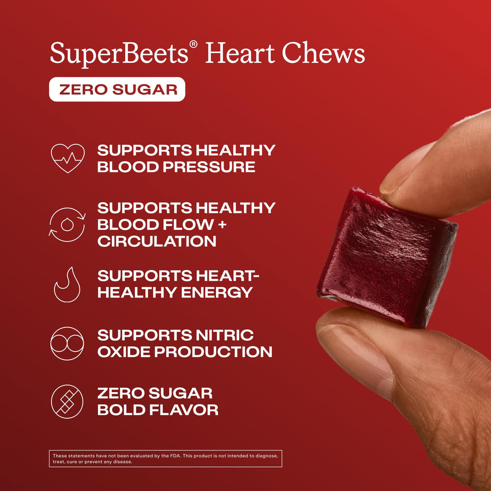 Gomita HumanN SuperBeets envuelta individualmente para llevar y conservar frescura