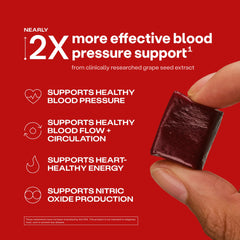 HumanN textura del masticable SuperBeets que evidencia suavidad y facil consumo