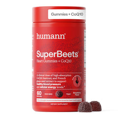 HumanN frasco SuperBeets vista frontal destaca formato y marca
