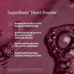 Textura del polvo SuperBeets HumanN, mezcla fina para disolución rápida