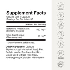 HumanN etiqueta del producto SuperBerine con información de ingredientes