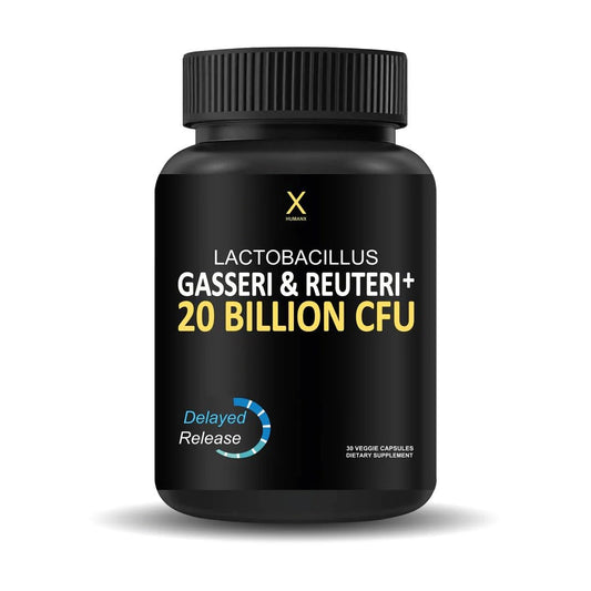 HUMANX envase frontal mostrando cantidad y marca, transmite confianza