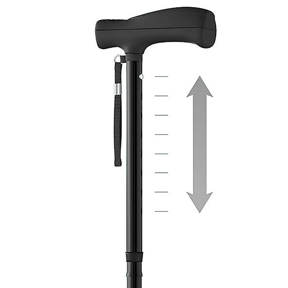 HurryCane detalle de la base SteadiGrip que ofrece tracción segura