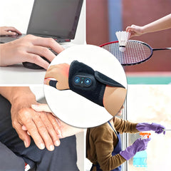 Hwamesxuo Therawrap vista lateral mostrando el perfil bajo y diseño ligero
