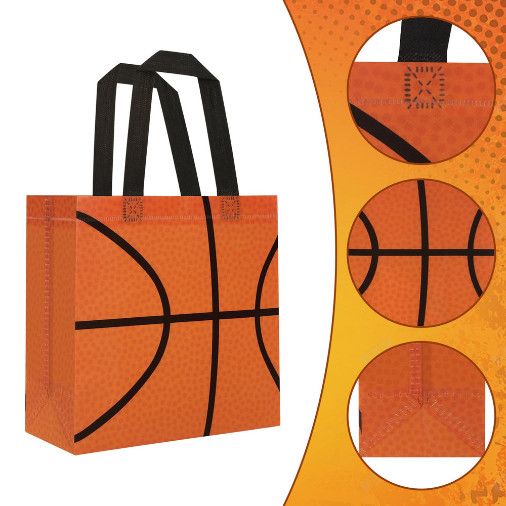 Hxezoc etiqueta con estampado de baloncesto, añade ambiente festivo