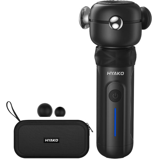 HYAKO SE: cabezas de tratamiento de plata para masaje corporal cómodo