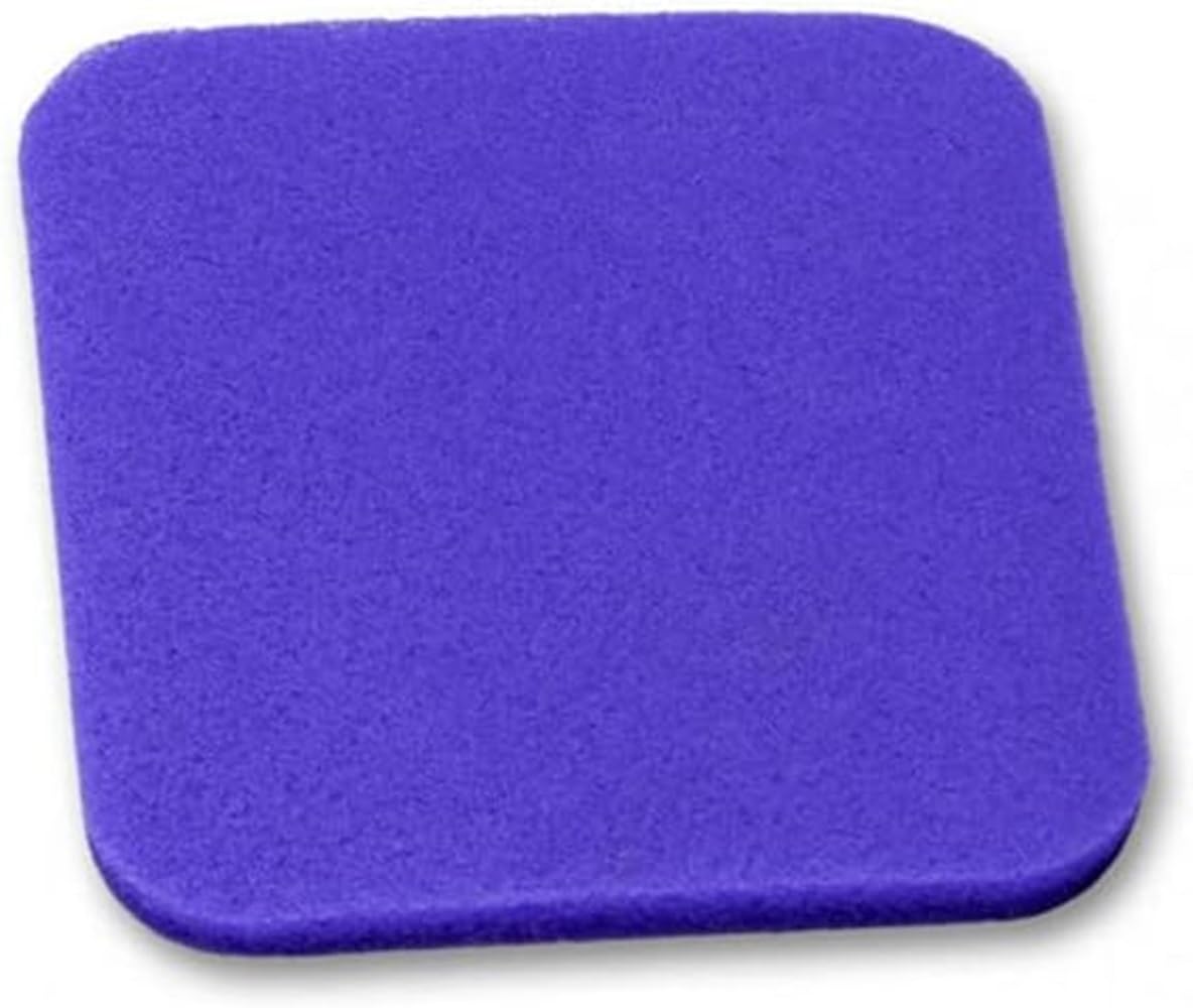 Hydrofera Blue empaque frontal mostrando tamaño 4x4 y absorción