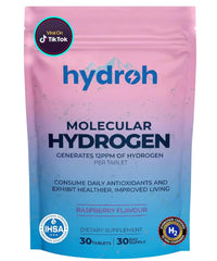 hydroh envase frontal raspberry mostrando diseño y beneficio portable