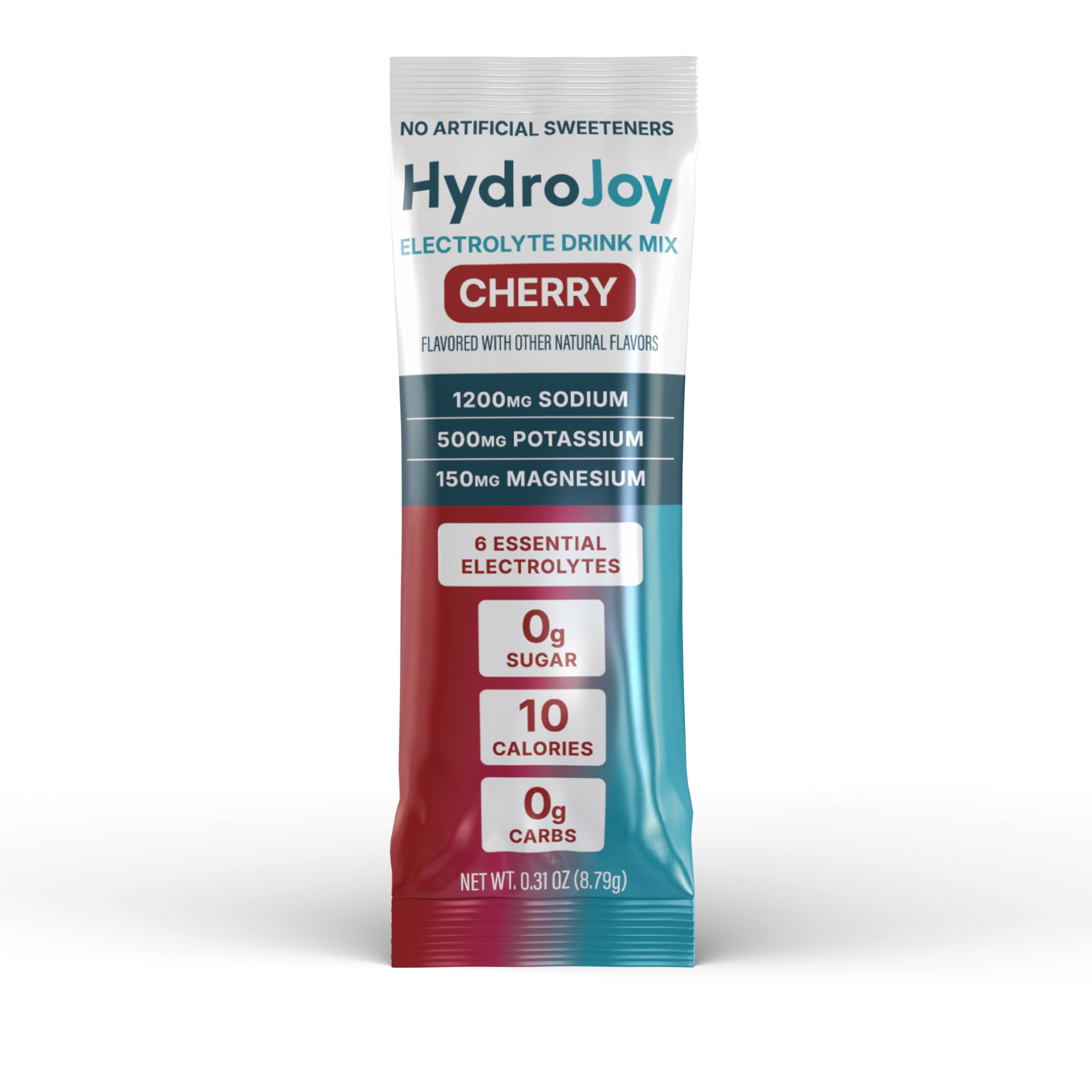 Vaso con HydroJoy siendo agitado, marca HydroJoy para hidratación inmediata