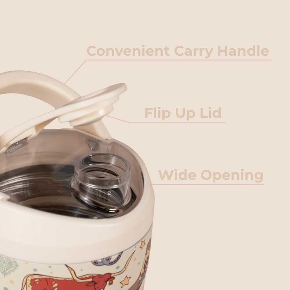 HydroJug Rodeo tapa flip-up con sello de silicona para transporte sin fugas