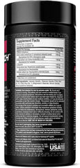 Close-up de cápsulas Hydroxycut mostrando textura y liberación rápida para uso inmediato