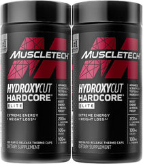 Hydroxycut envase frontal mostrando diseño y cantidad, fácil identificación del producto