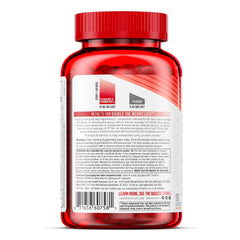 Hydroxycut en mesa junto a botella de agua y zapatillas, complemento de rutina activa
