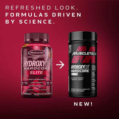 Persona tomando Hydroxycut antes de entrenar, muestra enfoque y energía para rutinas intensas