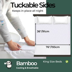 Hygge Supplies corte transversal mostrando cinco capas absorción segura