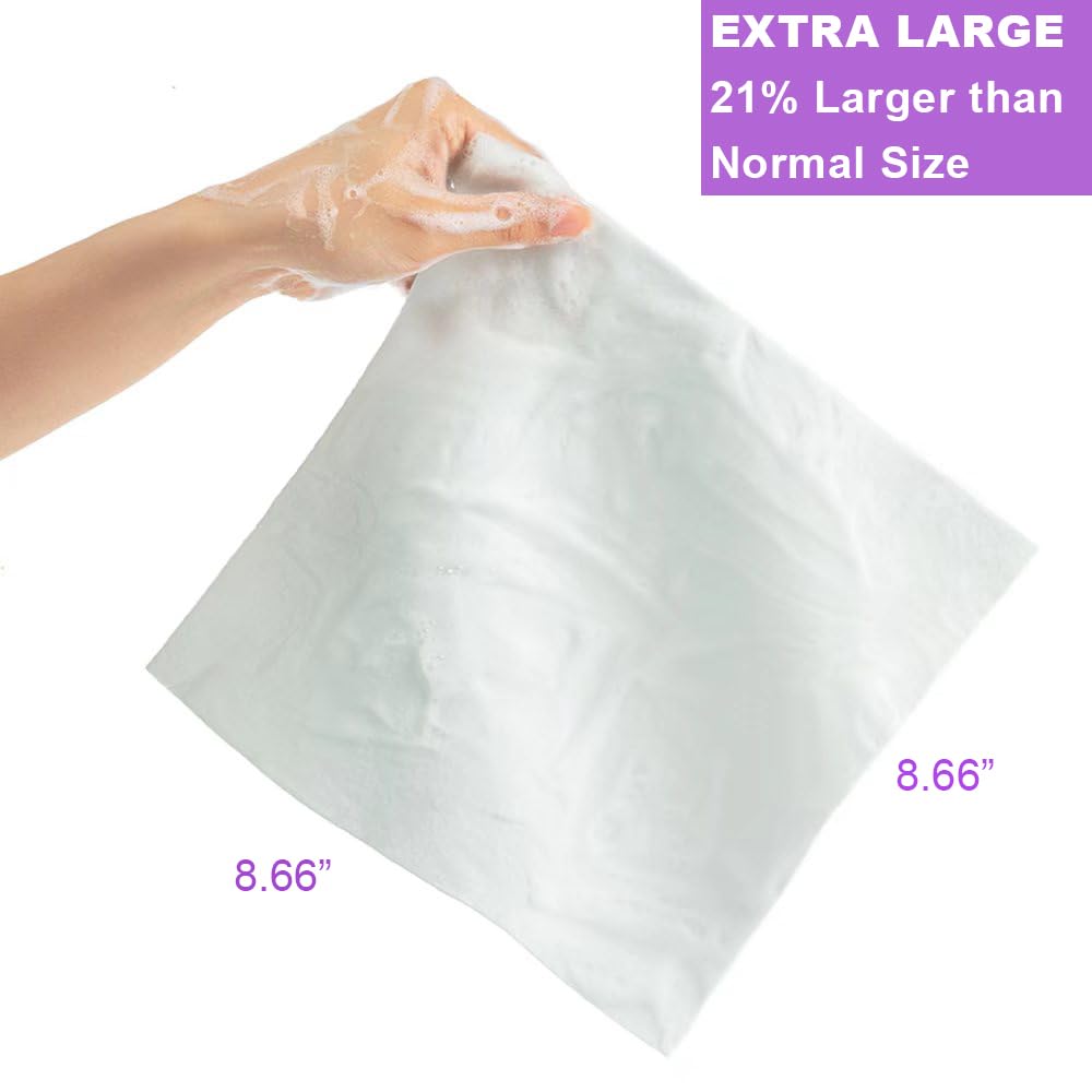 HYGIENJOY esponja desplegada mostrando textura gruesa y resistente para limpieza