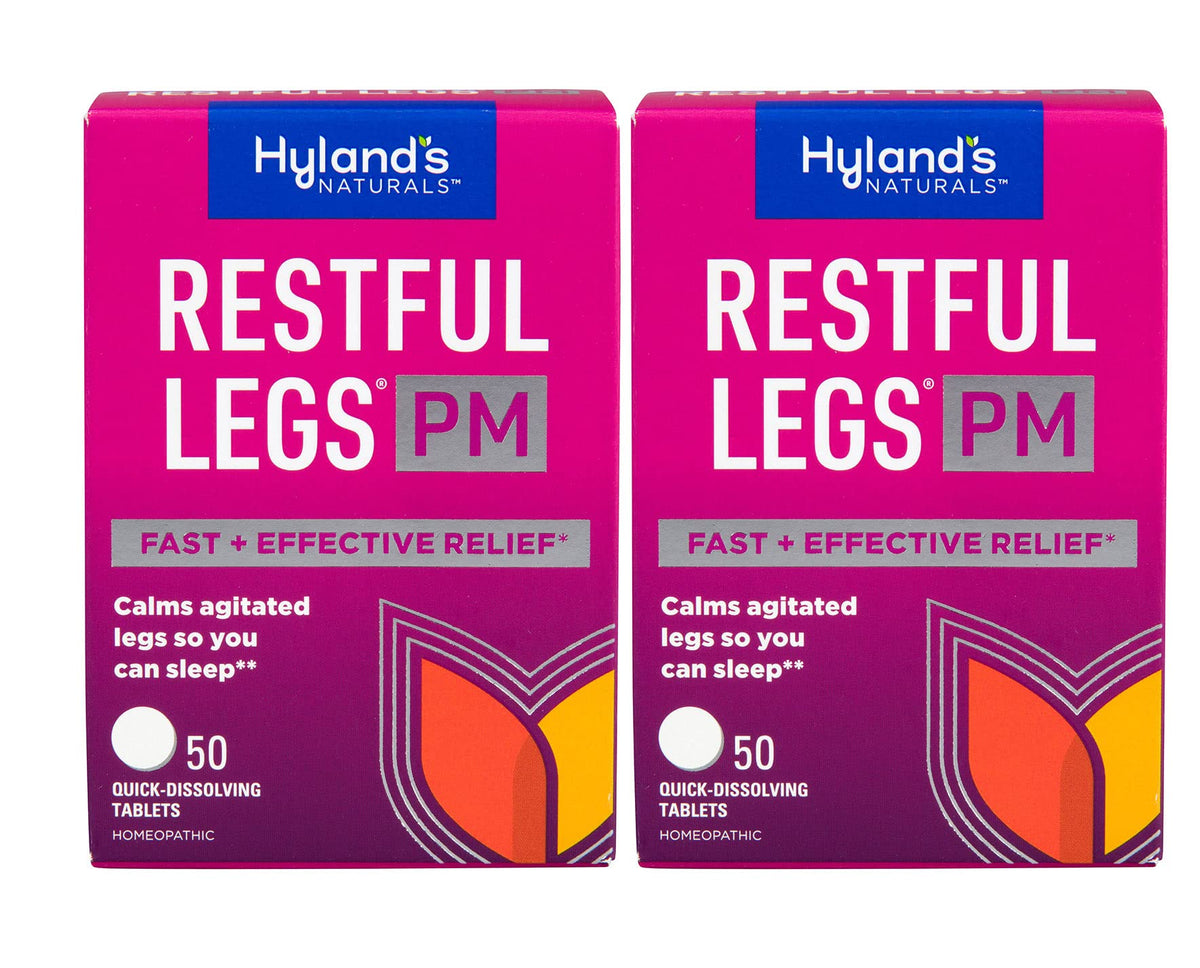 Hyland's frontal del envase mostrando la marca y formato pack