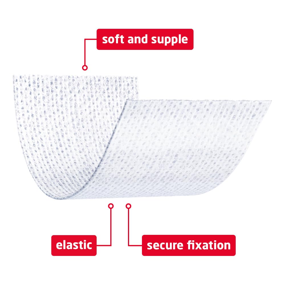 Detalle de textura no tejida de Hypafix que aporta elasticidad y confort