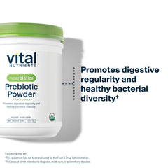Hyperbiotics ingredientes acacia, topinambur y plátano para microbiota diversa