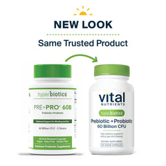 Hyperbiotics producto en ambiente de estilo de vida saludable
