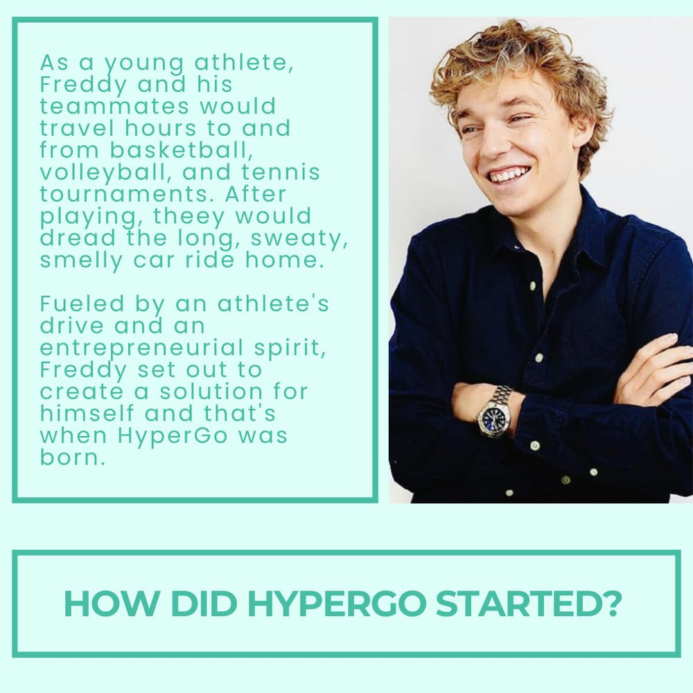 HyperGo estilo de vida al aire libre con sensación de frescura y limpieza