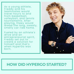 HyperGo estilo de vida al aire libre con sensación de frescura y limpieza