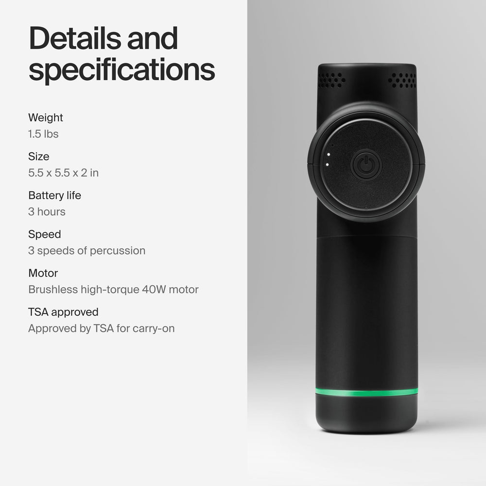 Hyperice Hypervolt 2 Pro en uso sobre pierna para movilidad y activación