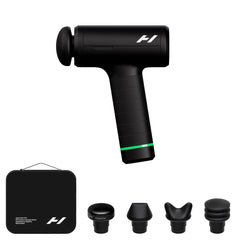 Hyperice Hypervolt 3 Pro frontal mostrando diseño compacto y potencia