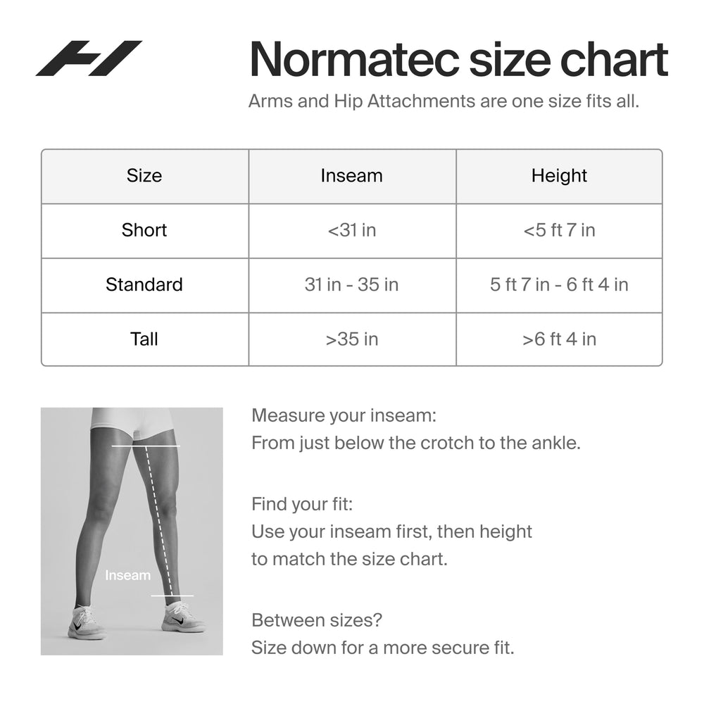 Hyperice Normatec 3 textura y materiales resistentes para mayor comodidad